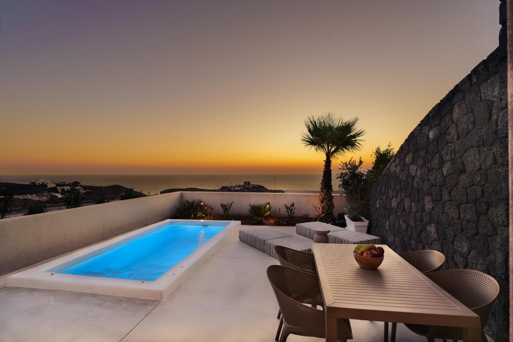 カルテラドス Halo Santorini - Living Experienceヴィラ エクステリア 写真