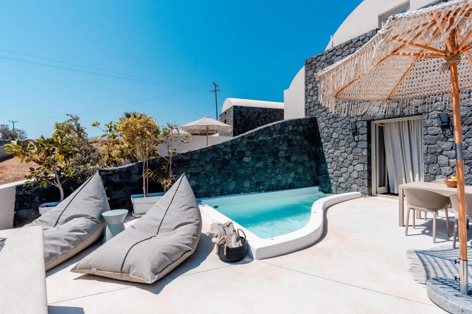 カルテラドス Halo Santorini - Living Experienceヴィラ エクステリア 写真